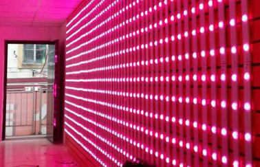 Exhibición programable impermeable los 30MM del LED que construyen/decoración de la barra