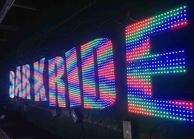 Luz del pixel de DC5V LED, letra de canal programable de 8m m Staw HatLED