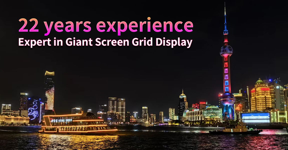 Cortina de malla LED