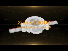 Diámetro 3LEDs de la luz 30m m del punto de SMD5050 LED/prenda impermeable de la cubierta transparente IP67 de las PC