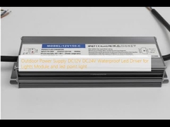 Fuente de alimentación para exteriores DC12V DC24V Controlador LED impermeable para módulo de luces y luz puntual LED