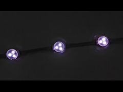 Iluminación puntual para exteriores de Navidad y festivos permanente IP67 12v, LED SMD3535 RGB de 30mm, punto de luz LED Pixel