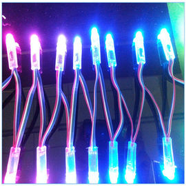 Luz DC5V RGB del pixel de la prenda impermeable 12m m LED a todo color con IC16716