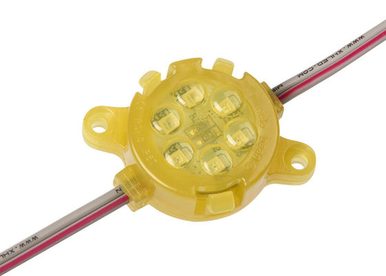 DC24V 0.6W 30mm SMD 5050 Yellow LED Point Light For Letter Decoration