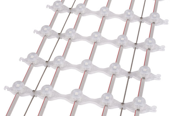 Waterproof IP67 Led Mesh Curtain P50 Pixel RGB Outdoor Net Screen