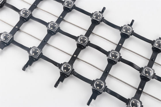 Waterproof Flexible LED Mesh Screen IP67 SMD3535 Outdoor LED Mesh