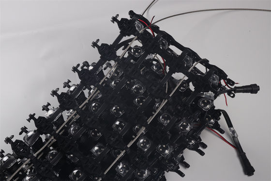 High Definition Outdoor LED Mesh Full Color P50 DC12V 25MM RGB LED Mesh Screen for outdoor decoration