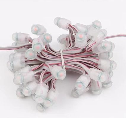 Latest Design Outdoor Yellow Amusement Pixel LED 12V 9MM Decorative LED Pixel Light