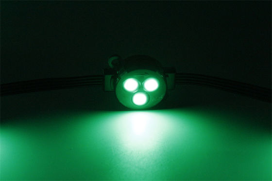 Outdoor Decoration Permanent Christmas Lights 30mm RGB  LED Point Light Source DC12V 0.75W LED Pixel Light