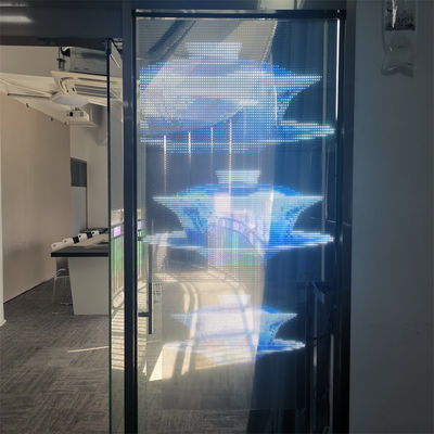 Interior Decoration Transparent Film Screen RGB Light Color High Power Flexible