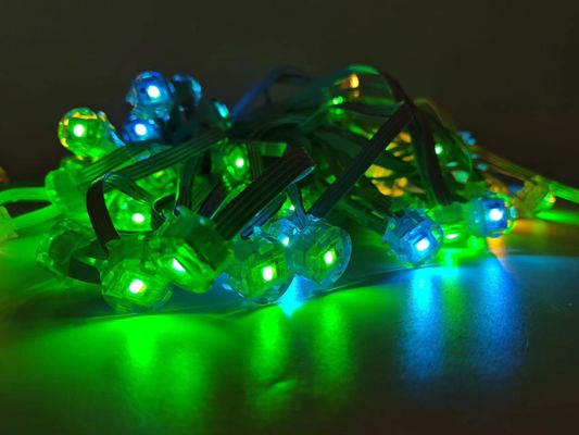 Shenzhen factory customizes permanent outdoor eave light IP67RGB chasing color LED pixel point light source