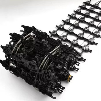 Indoor and outdoor programmable soft led mesh display outdoor advertising screen