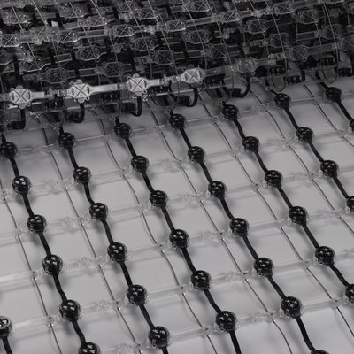 Outdoor Flexible LED Mesh Screen P143 High Definition Full Color Display