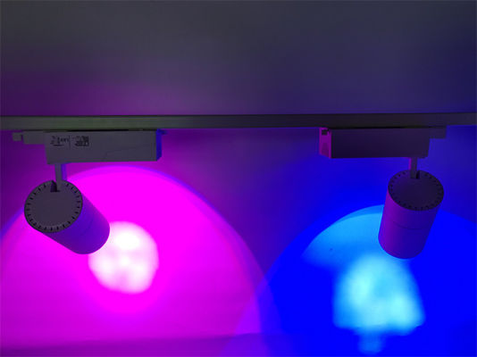 Surface Recessed Rail System LED Magnetic Track Flood Light 40W RGBW 220V with Special Design