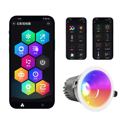 LED Christmas Spotlights High Brightness RGBW 24V Holiday Home Atmosphere Light