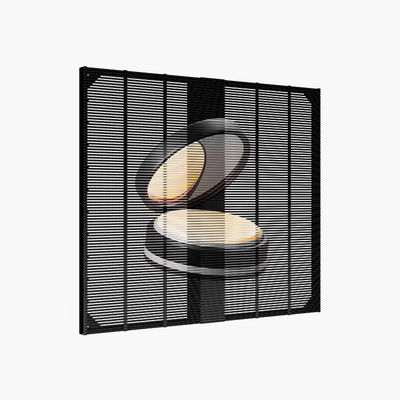 Full Color High Brightness Ceiling Transparent LED Grille Screen P2.6 Indoor Outdoor Interactive Advertising