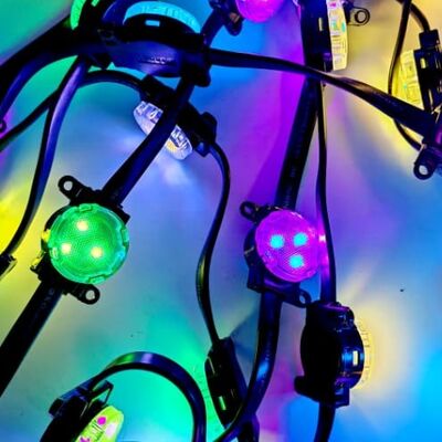 30mm DC12V SMD3535 IP67 Waterproof LED Point Light PC Material  Flexible Lighting 