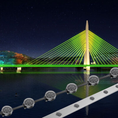 48V IP67 Waterproof RGBW LED Point Light Pixel Lamp for Outdoor Architectural Landscape Lighting