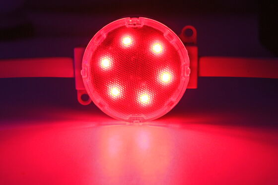 50mm DMX512 Addressable RGBW 48V IP67 PC Shell LED Globe Point Light Pixel Outdoor Building Facade Landscape Lamp