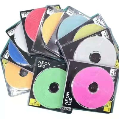 Led Neon Waterproof Flexible Led Neon Light 5m Roll Kit Flexible Led Light Strip Waterproof