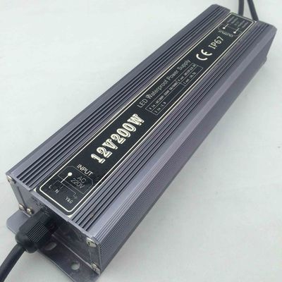 Fuente de alimentación con luz LED LPV200W 200-240vac Voltado de salida 12v 24v 36v 48v 190*49*34mm