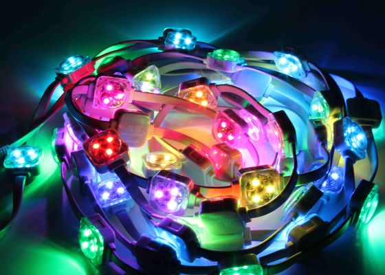 Smart WiFi Outdoor RGBW LED Pixel Light IP67 Waterproof with 30,000 Hours Lifespan for Christmas Holiday Decor