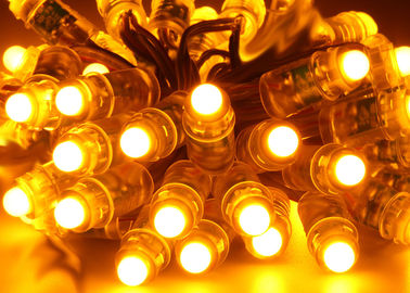 Prenda impermeable a todo color de la luz DC5V del pixel de Epistar 03W 12m m RGB LED 2 años de garantía