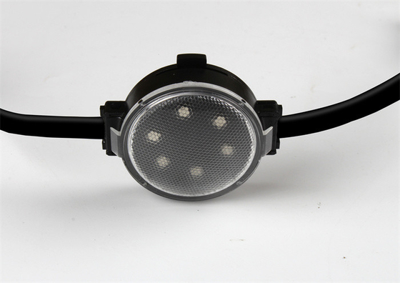 Luz llevada decorativa IP67 del pixel de la prenda impermeable al aire libre de la luz DC24V 1.5W 40m m RGB SMD3535 del punto del LED