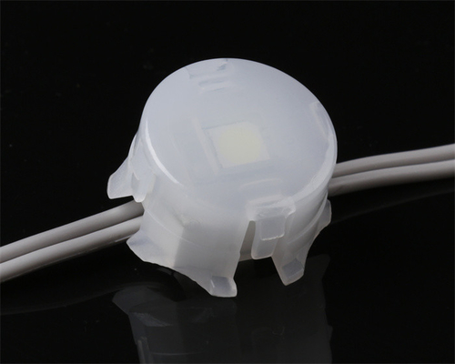 Prenda impermeable de la luz IP67 DC12V 0.3W RGB SMD5050 de Bean Point LED del milagro
