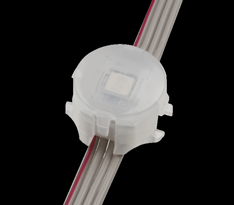 Prenda impermeable al aire libre ligera del punto IP67 DC5V 0.3W RGB DMX512 de SMD5050 LED