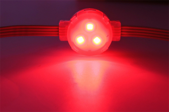 Prenda impermeable ligera del punto al aire libre DC12V 1W SMD3535 IP67 de RGBW LED
