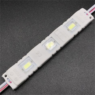 Color IP65 DC12V 90 del módulo de la inyección de SMD5630 LED solo - prenda impermeable al aire libre de 100LM 0.72W