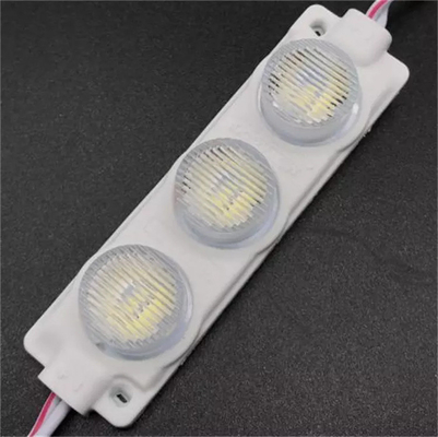 Flash de la prenda impermeable 75*20M M IP65 0.6W SMD2835 DC12V RGB del módulo de la luz de la haba LED del milagro
