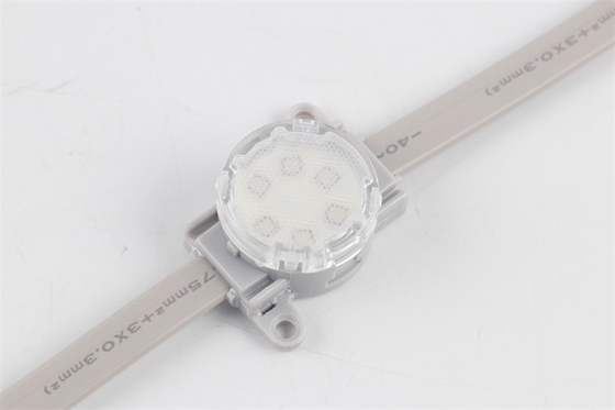 Punto al aire libre SMD3535 ligero IP67 30m m DMX512 DC24V 1.5W del RGB LED de la prenda impermeable del OEM