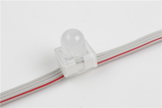 pequeña prenda impermeable llevada IP67 0.3W 12V del RGB de la luz del pixel del punto de 12m m