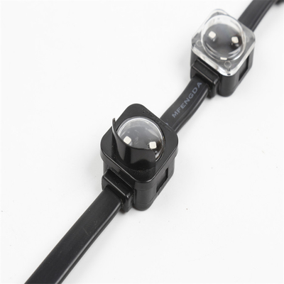El pixel llevado prenda impermeable del punto IP67 enciende RGB DC12V 0.75w 25m m Dmx512 Smd3535