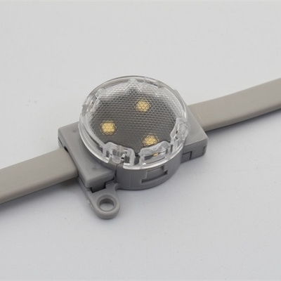 Decoración ligera Smd3535 IP67 RGBW 1W DC12V del punto de DMX512 30m m LED