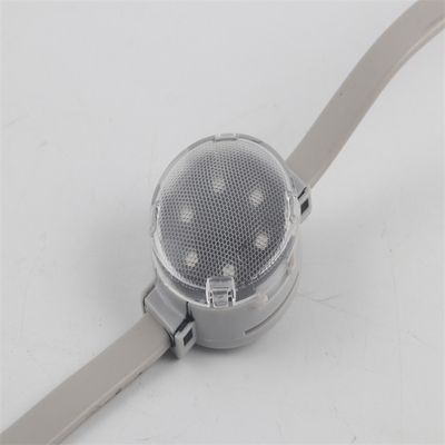 IP67 Smd3535 llevó la decoración al aire libre de las luces 1.5W DC24V 40m m Rgb DMX512 del punto