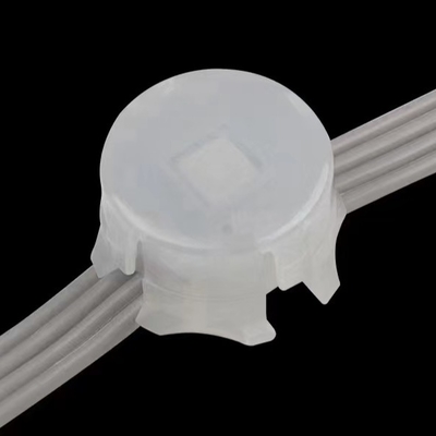 prenda impermeable ligera de la haba IP67 del milagro del punto de 0.3W DMX512 Smd5050 DC5V 20m m RGB LED