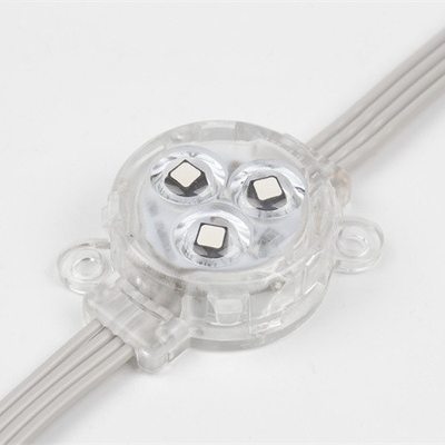 Prenda impermeable ligera IP67 0.75W del punto de DC5V 30m m RGB LED DMX512 Smd3535