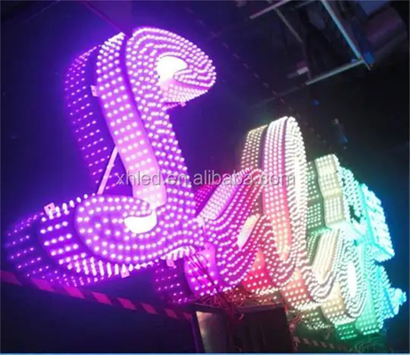 Pixel a todo color 12m m elegante programable LED de las luces 5V 12V de la secuencia del pixel LED de WS2811 RGB