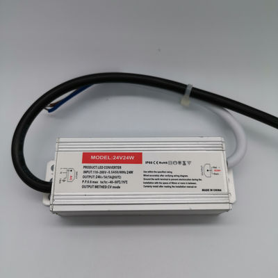 Fuente de alimentación para exteriores DC12V DC24V, controlador LED impermeable para módulos de luces