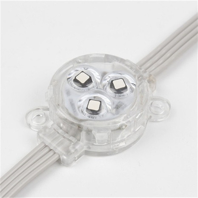 luz impermeable del punto de 30m m DC12V 0.75W LED con IP67 RGB SMD3535