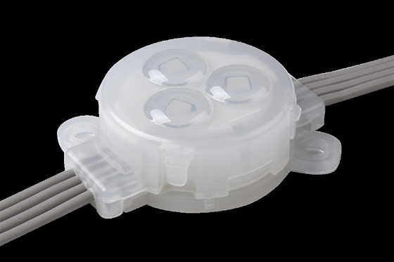 Luz del punto de la prenda impermeable LED de DMX512 RGBW DC12V con IP67 1W SMD3535