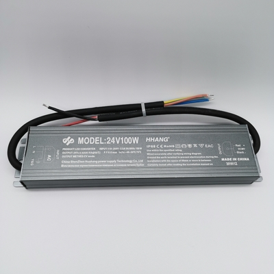 Fuente de alimentación al aire libre impermeable de IP67 LED 12v 24v 24w 36w 45w 60w 100w 150w 200w 250w