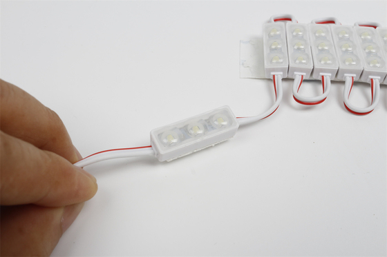 Módulo LED con lente 1.5W 1.8W 3W SMD 2835 5050 Luz LED de inyección impermeable para iluminación de letreros exteriores y decoración