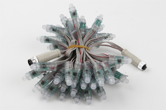 Luz de píxel LED resistente al agua para exteriores de 12 mm a todo color 0.3W DC5V IP67