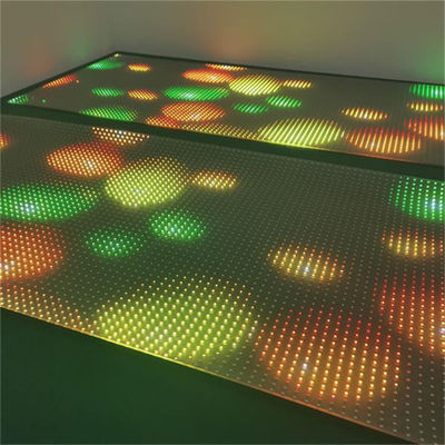 Ultra delgado flexible DC5V P20 LED pantalla de película transparente SMD2121 con una duración de 100000 horas