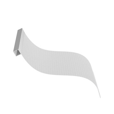 Display de película LED transparente de WE2121RGB-IC Ultra delgado y flexible DC5V P20 200W/M2