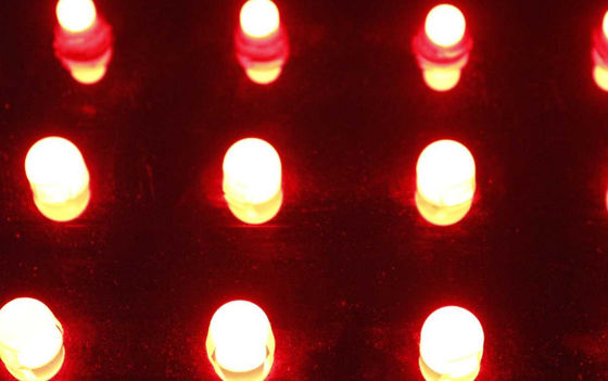 Luz de LED de color completo cuadrado LED de 12 mm 12v